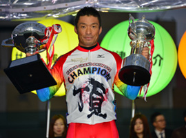KEIRINグランプリ2014を優勝した武田豊樹