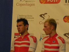 オリンピック出場が決まったデンマーク、マディソンチーム