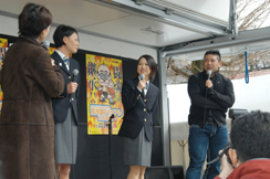 小嶋敬二選手＆女子競輪生徒のトークショー
