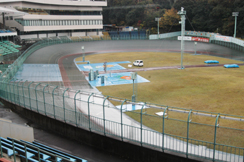 前検日は雨模様となった伊東温泉競輪場