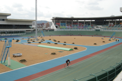 前検日の高松競輪場