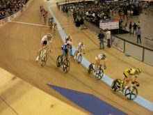 ポイントレース決勝。果敢にアタックに出た盛だったが・・・