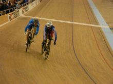 スプリント決勝。ベテランVS若手NO1。見ごたえのある勝負だった。