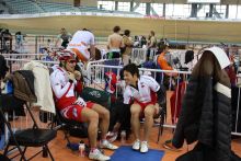 談笑する渡邉と佐藤。世界に出てくる短距離ライダーは今や北日本一色。
