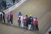 まさにはじめてのレースの発走直前。しかし、佐藤は冷静だった