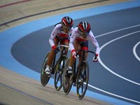 女子チーム・スプリント　前田、石井