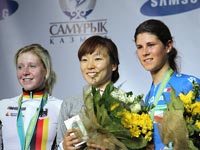 女子ポイント優勝は韓国のナ　２位ドイツのポール　３位にチェッチーナ
