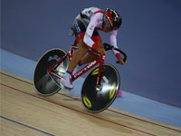 この日始まった男子オムニアムの盛、調子にのれなかった・・・