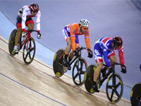 ケイリン決勝の渡邉、コンスタントに決勝に乗る姿が見たい。