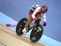 石井のスプリント予選。徐々にタイムを縮めていきたい。