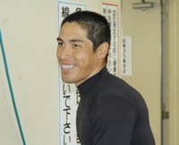 河端朋之選手