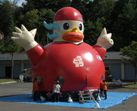 子供たちに大人気！うとう君ふわふわランド