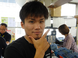 志村龍己選手