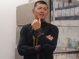 松谷秀幸選手