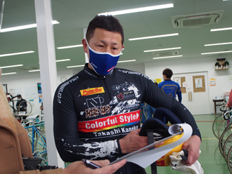 金子貴志選手