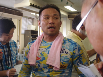 吉田敏洋選手