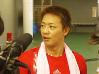 友定祐己選手