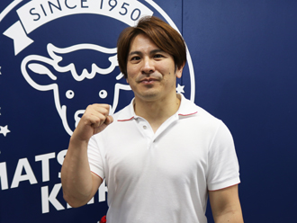 皿屋豊選手