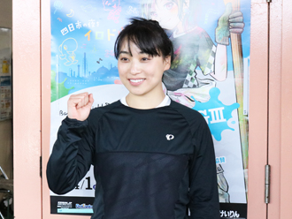 久米詩選手
