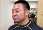 山崎芳仁選手