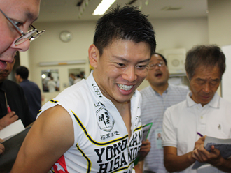 横山尚則選手