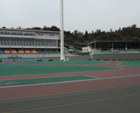 前検日の玉野競輪場の様子