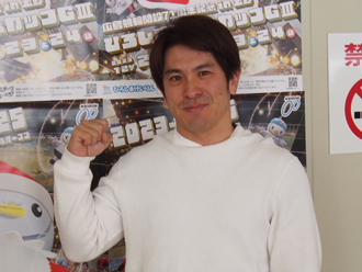 皿屋豊選手