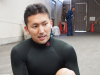 雨谷一樹選手