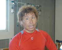 手島達矢選手