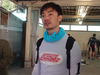 山中秀将選手