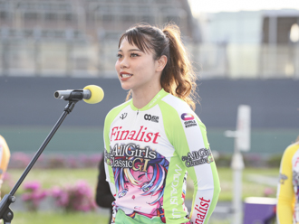 決勝6番車、太田りゆ選手