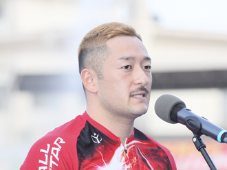 決勝8番車、松井宏祐選手