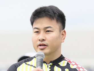 決勝5番車、松本貴治選手