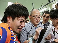 竹内雄作選手