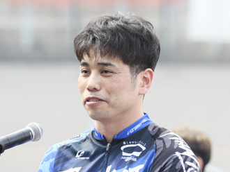 決勝9番車、岩本俊介選手