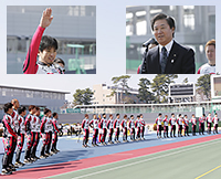 華やかに戦いの幕が開く