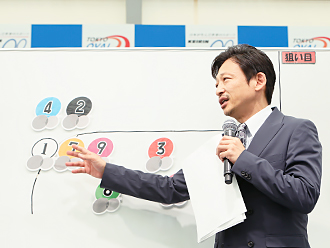 山口幸二氏 オーヴァル予想会