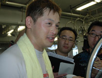 北津留翼選手