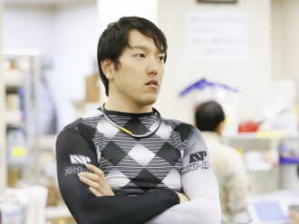 畑段嵐士選手