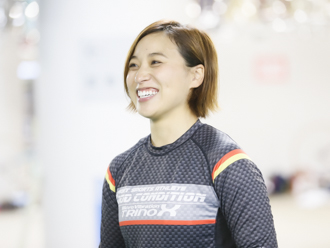 久米詩選手