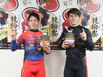 11R1着の太田海也選手と2着の松浦悠士選手