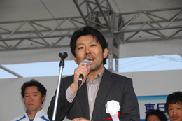 山中光茂松阪市長の挨拶
