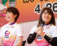 後閑百合亜選手 石井貴子選手 トークショー