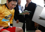 市田佳寿浩選手