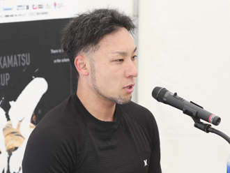 郡司浩平選手