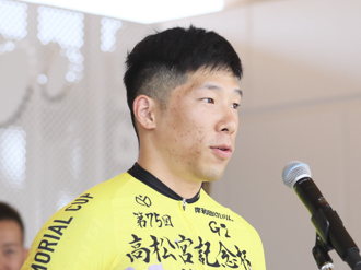 白虎賞5番車、寺崎浩平選手