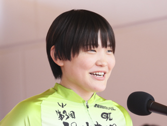 パールカップ決勝2番車、仲澤春香選手