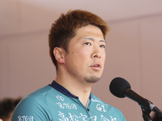 決勝2番車、深谷知広選手