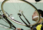 山崎芳仁選手