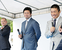 武田選手、平原選手、牛山選手トークショー